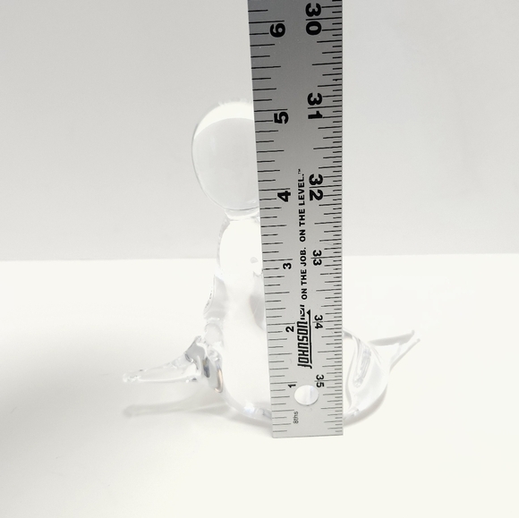 MURANO V NASON Art Glass Seal Sea Lion Balancing Ball Crystal Figurine Sticker - Picture 6 of 6